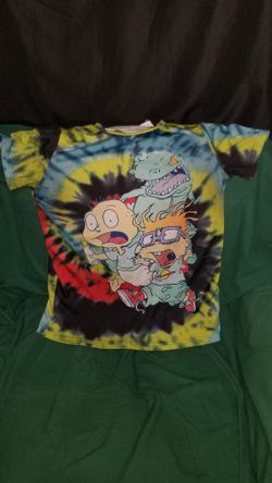 Rugrats Tye Dye Shirt Medium 