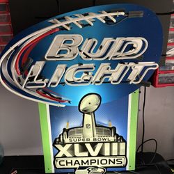 Seahawks Super Bowl Neon