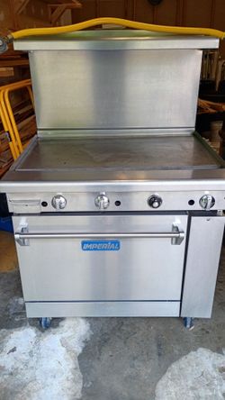Commercial Grill and oven