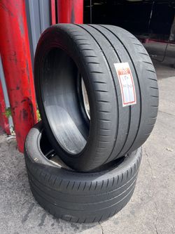 305/30ZR20 MICHELIN pilot sport full pair 2 tires 