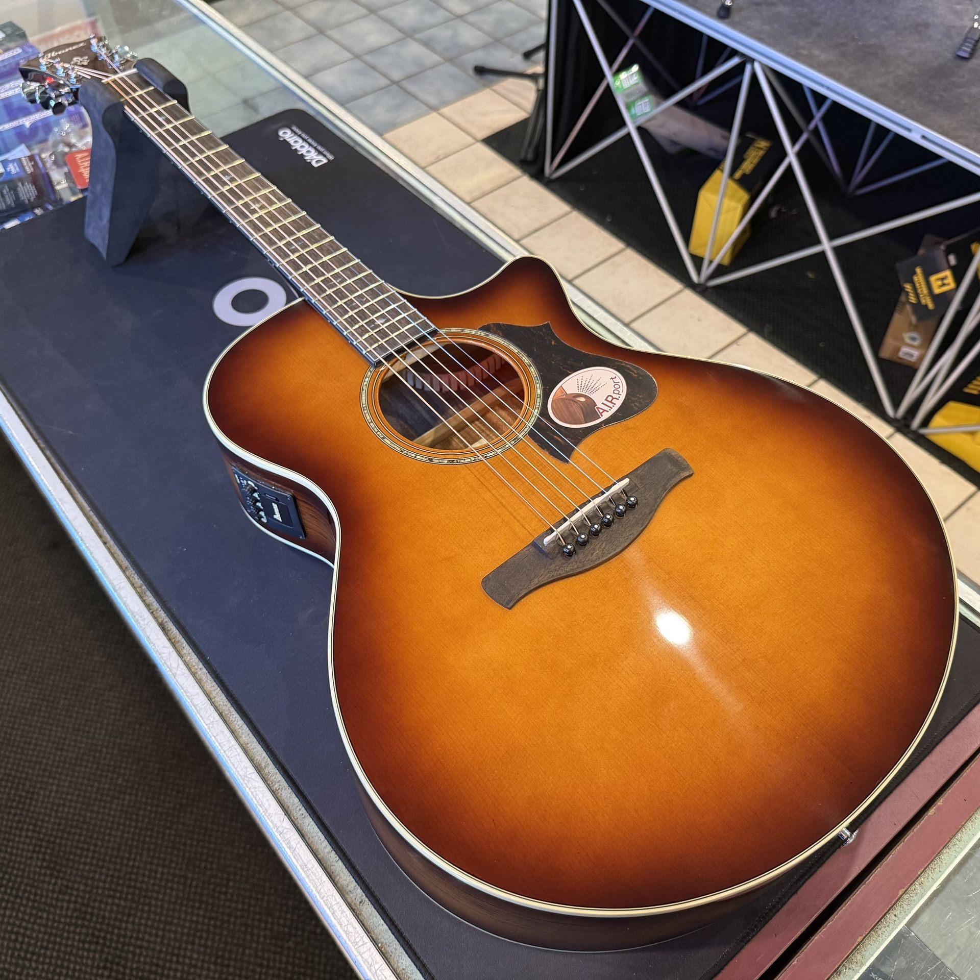 Ibanez AE160 Vintage Mahogany Sunburst Concert Acoustic Electric Guitar NEW!