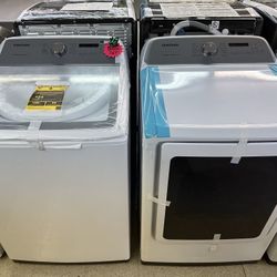 Samsung Top Load Washer And Dryer Set 44F