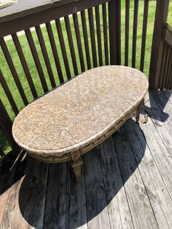 Table with granite!