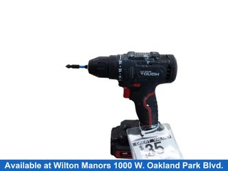 Hyper Tough 62841 Black Cordless Standard Drill