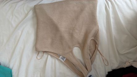 Princess Polly Ribbed Knit Crop Top