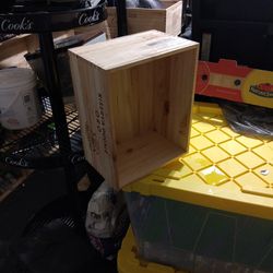 Empty Wine Crates