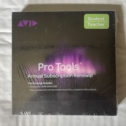 Avid Pro Tools Annual Subscription Renewal 