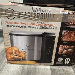 Master Built Fryer Electric Boiler Steamer