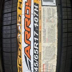 New 245/65R17 Arroyo Eco Pro $$115 Per Tire