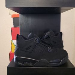 Black Cat Retro Jordan 4 gs
