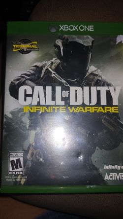 Xbox One Call of Duty infinite Warfare