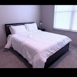 Queen Bed Set With Mattress