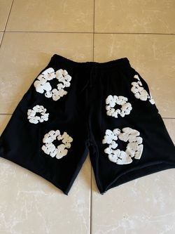 Denim tear shorts