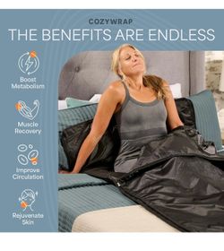 Infrared sauna blanket
