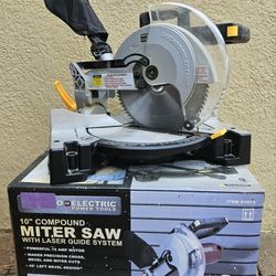 Chicago Electric 10" Compound Miter Saw, Item 61973