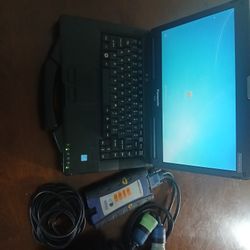 Panasonic Cf53 Toughbook With Charger And Nexiq USB Link  2