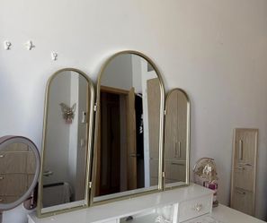 3 fold vanity mirror