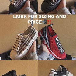 DESIGNER SHOES (READ DESCRIPTION)