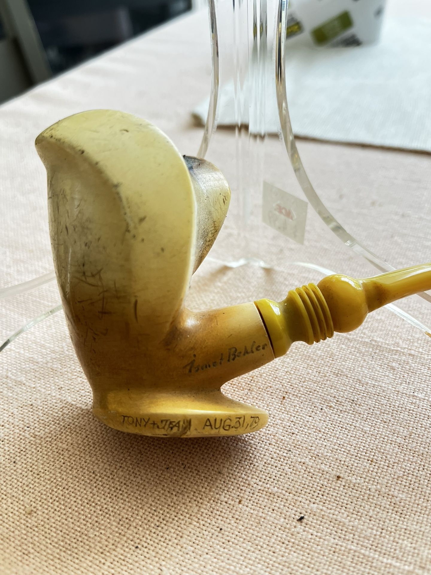 Meerschaum Tobacco Pipe 1979