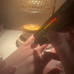 15 K Lab Made Dimond Engagement Ring