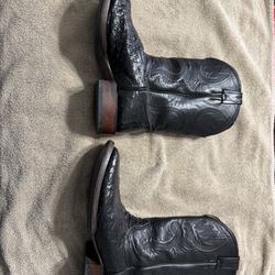 Larry Mahan Ostrich Boots
