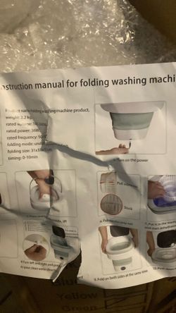 Folding Washing Machine