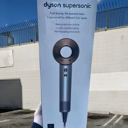 Dyson Supersonic Hair Dryer Fast Drying Heat Control 100% Certified Authentic Factory Fresh