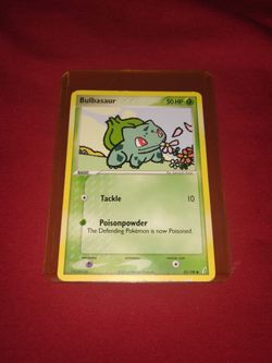 2006 Pokemon - Bulbasaur Game Card 45/100 - in very good condition
