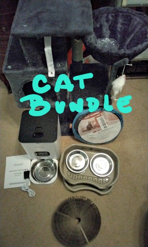 Cat Starter Bundle (5 Items) $120 - New