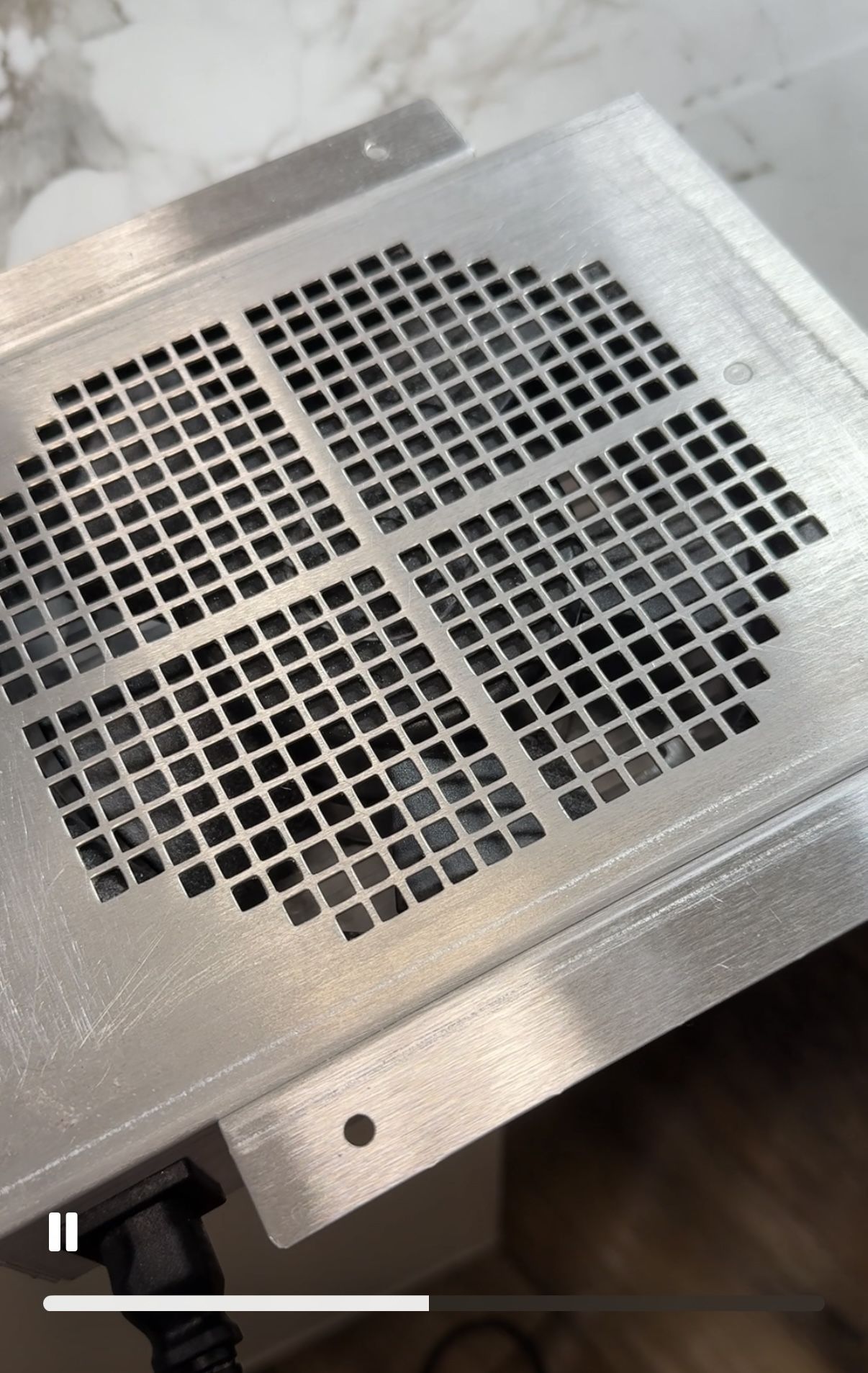 Vbeautypure Flush Mount Nail Dust Collector