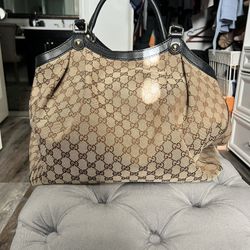 Gucci GG Canvas Large Sukey tote 