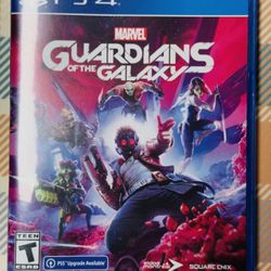 Marvel's Guardians of the Galaxy - Sony PlayStation 4 Tested/Works With Case Y18