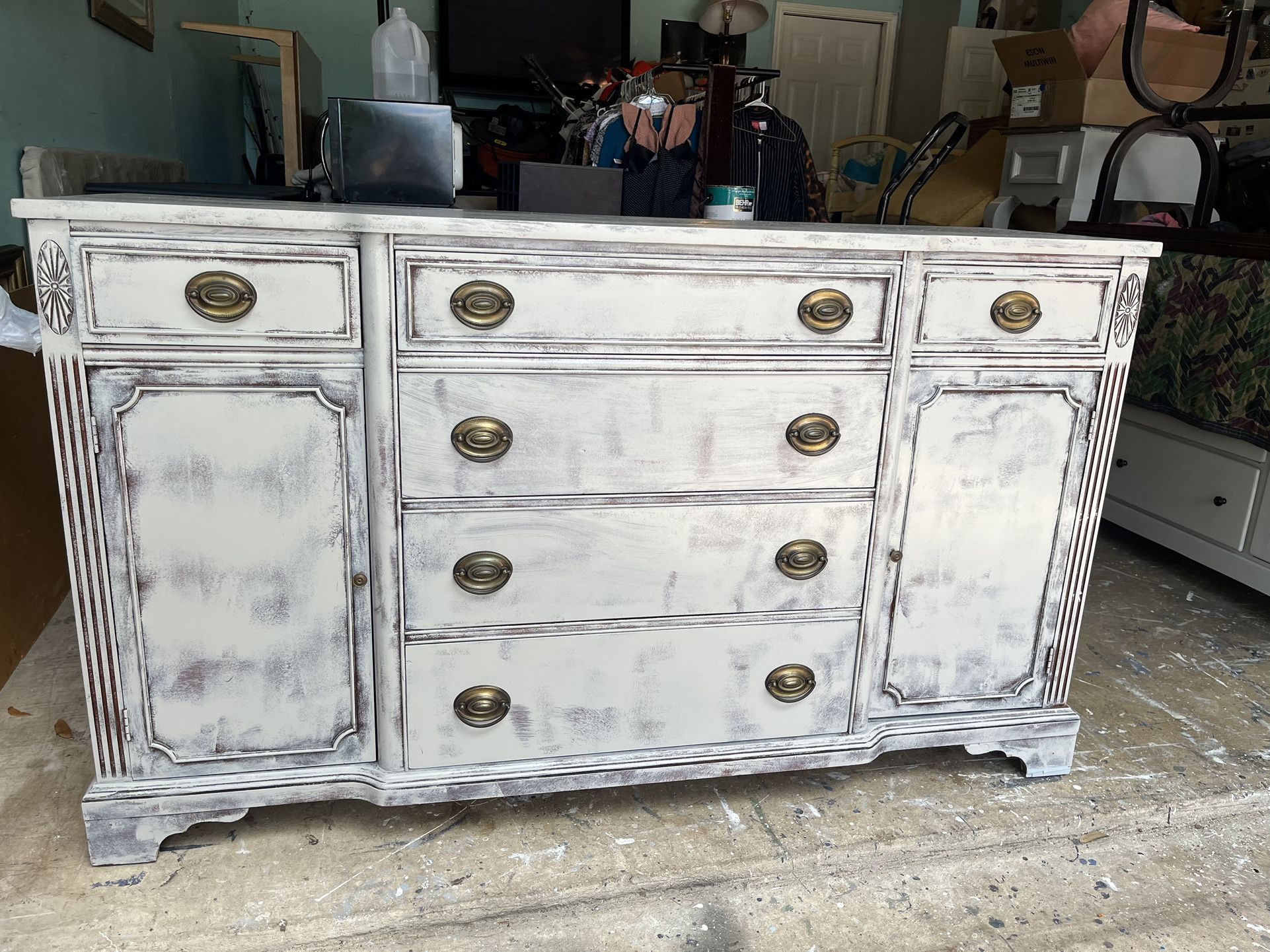 Solid Wood Dresser 