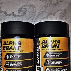 Alpha Brain 30 ct. x2