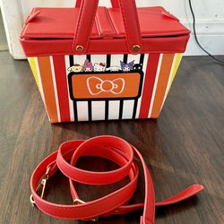 BoxLunch Exclusive Hello Kitty Market Basket Crossbody Bag