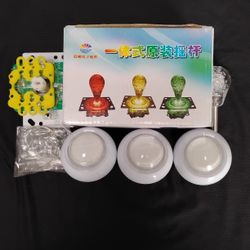 3 New Boxed Chen Xiag Arcade Controllers 
