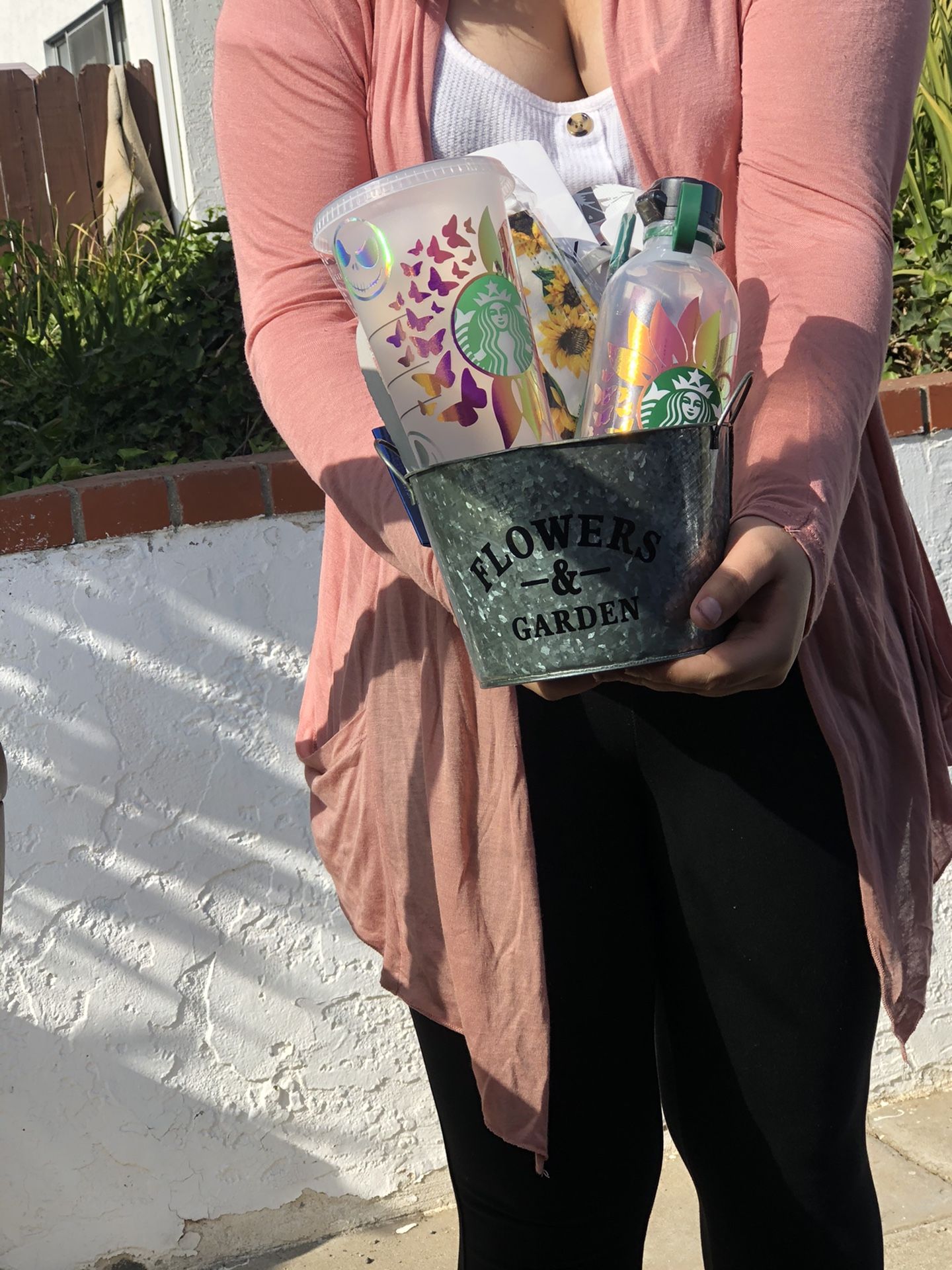 Starbucks, Cell Phone Case , Lights, Water Bottle, Cups