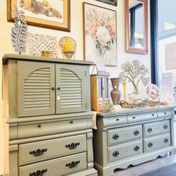 Newly Refinished Armoire 