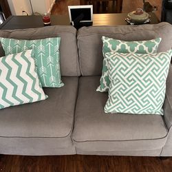 Gray Loveseat/couch 
