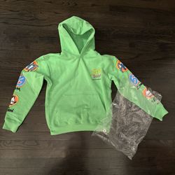 *NEW* GREEN CHROME HEARTS HOODIE SIZE SMALL 100% AUTHENTIC 