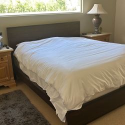 California King Bed frame And Box Spring