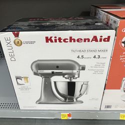 Shop KitchenAid Deluxe 4.5-Quart Tilt-Head Stand Mixer