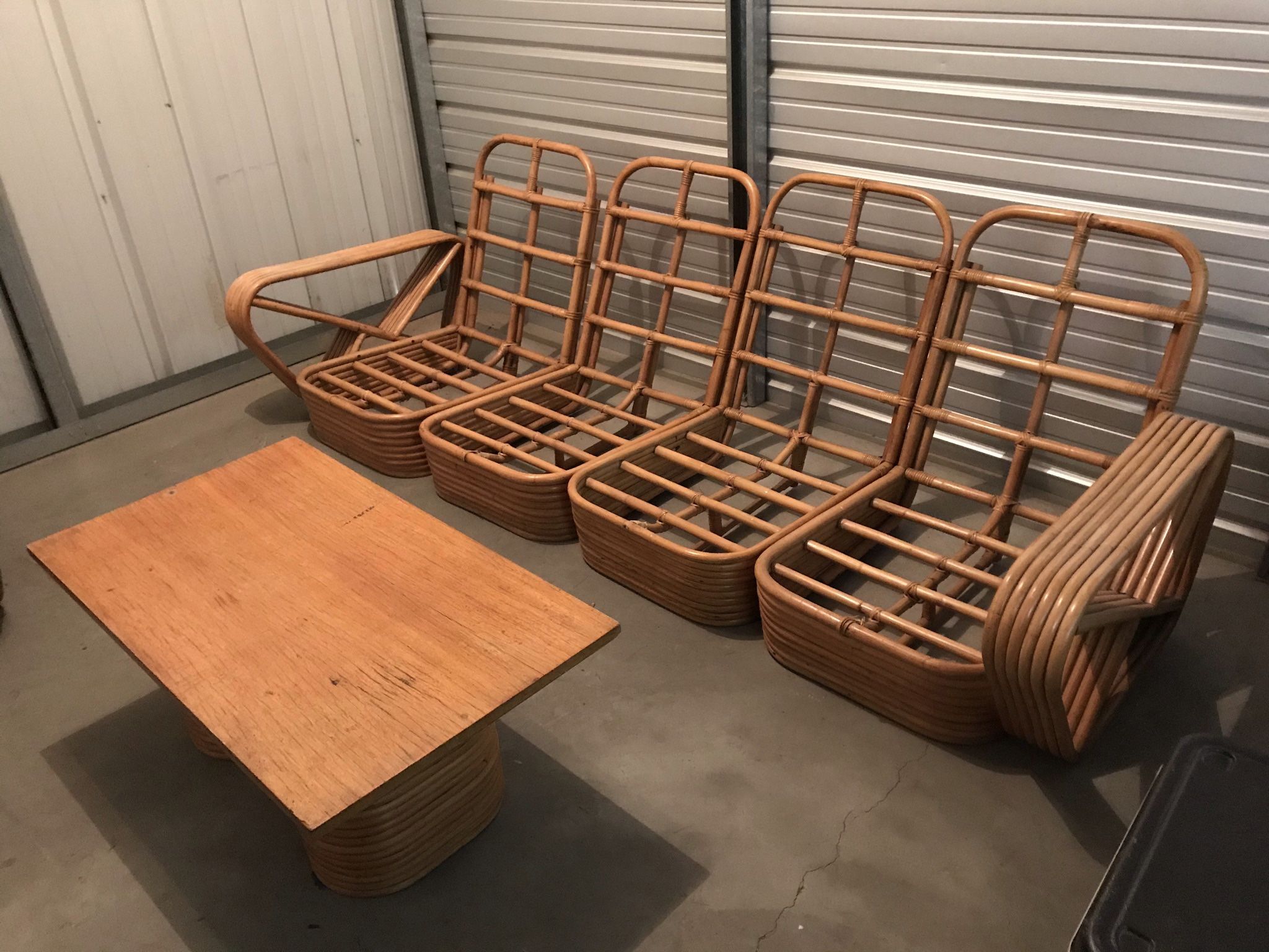Vintage Rattan Furniture Set - From Philippines 1940s - $300 or make an offer  