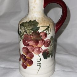 FRUIT HAND PAINTED DOLOMITE BOTTLE EXCLUSIVE FOR PIER 1