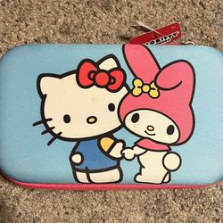 Hello Kitty And My Melody Pencil Box Brand New
