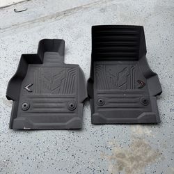 Corvette C8 rubber mats all weather