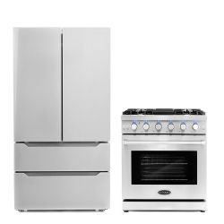 LUXURY KITCHEN APPLIANCES - New Open Box RANGE OVEN COOKTOP HOOD 