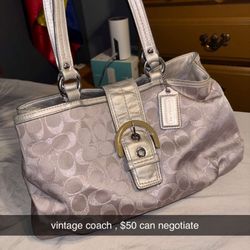Vintage Coach Bag 