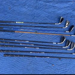 5 Piece PowerBilt EX-550 Hybrid Iron Set Golf Clubs 5-9 Right Handed