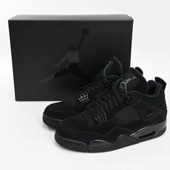 Jordan 4’s Cat Black